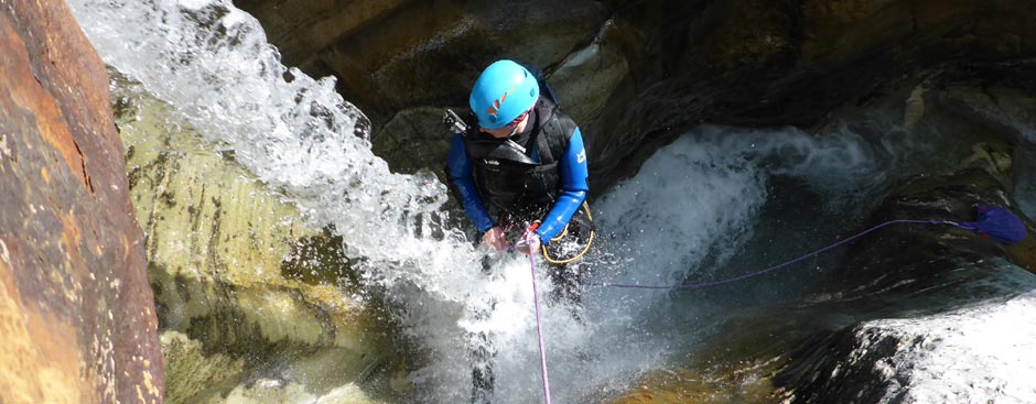 Canyoning, Schluchteln Graubuenden