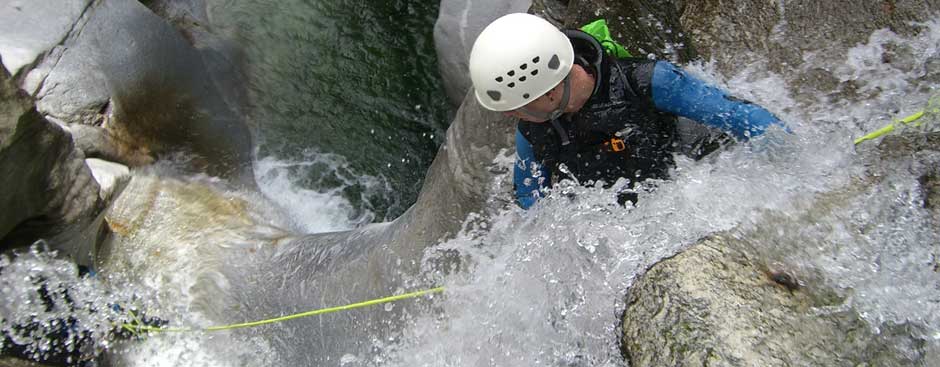 Canyoning, Schluchteln im Tessin